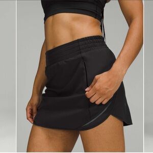Lululemon Hotty Hot High-Rise Skirt Black